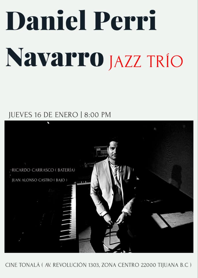 Daniel Perri Navarro Jazz Trío en concierto