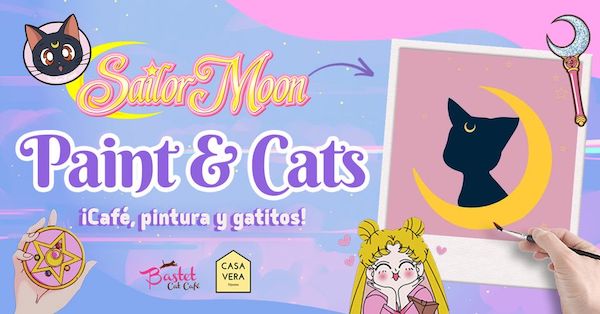 Paint & Cats | Edición Sailor Moon