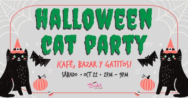 Halloween Cat Party | Horario Spooky