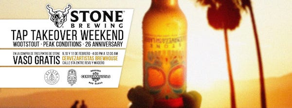 Stone Tap Takeover Weekend