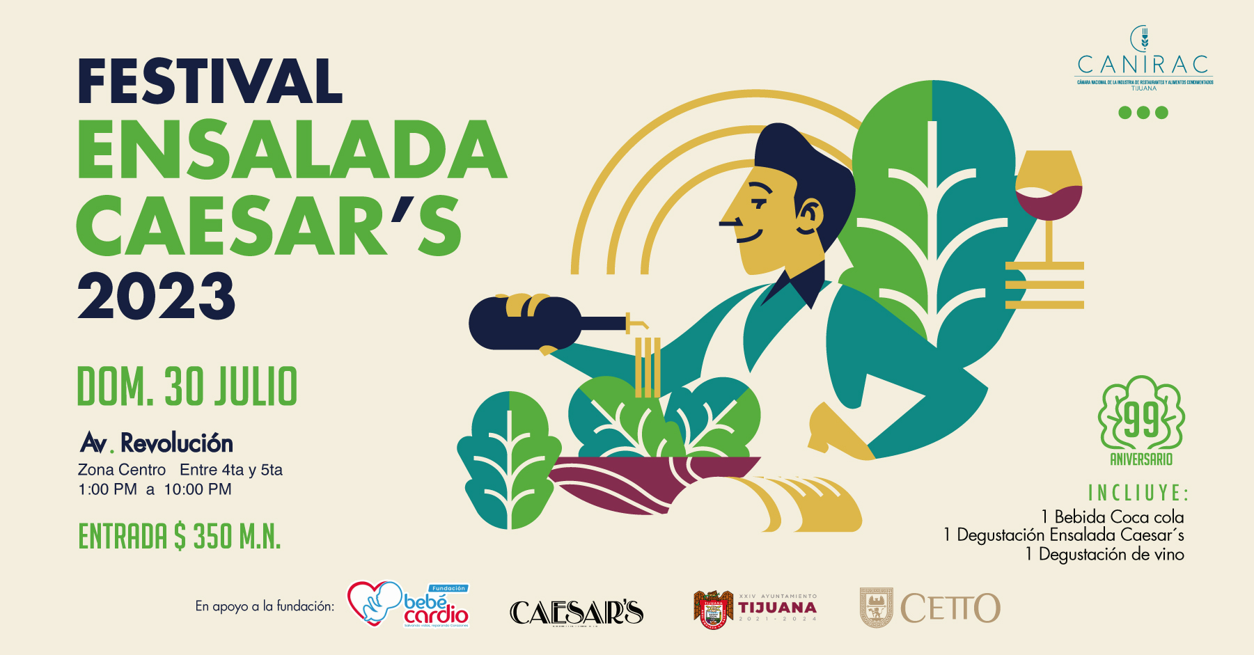 Festival de la Ensalada Caesar´s 2023