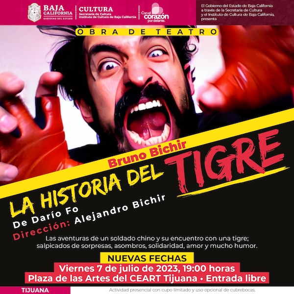 ¡La historia del Tigre con Bruno Bichir! en Tijuana